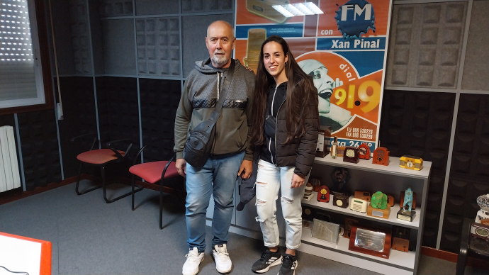 Jorge e Sabrina, chegados desde Buenos Aires, buscan aos seus antepasados entre O Irixo e Boborás