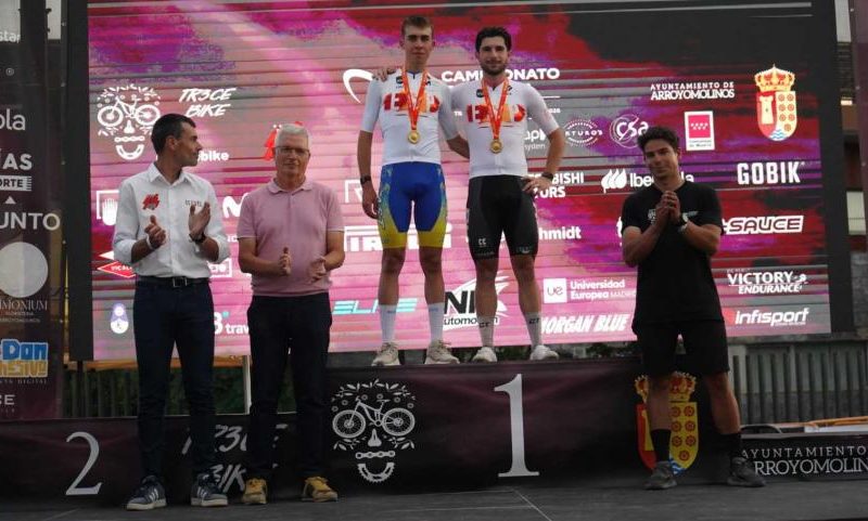Os ciclistas carballiñeses Marcos Rodríguez e Alejandro García, proclámanse subcampións de España XCO, nas categorias Junior e Sub-23